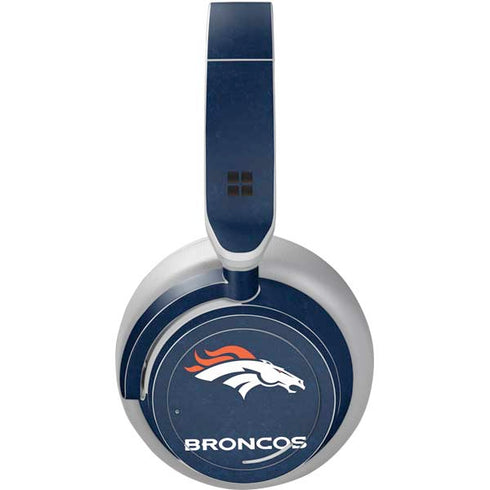 NFL Denver Broncos - Distressed Surface Headphones Skin